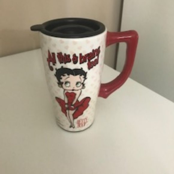 Betty Boop Travel Mug - Picture 1 of 1